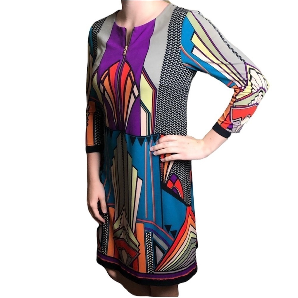 Etcetera, Geometric Dress, Euc
